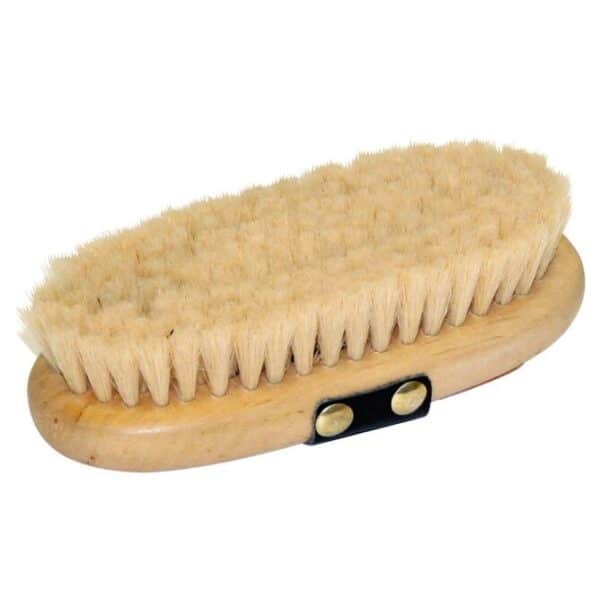 Brosse douce poils de chèvre Kerbl Brush&Co