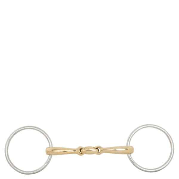 Mors double brisures pour cheval BR Equitation Soft Contact