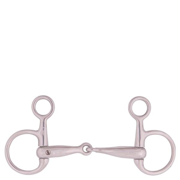 Mors baucher pour cheval effet levier massif inox BR Equitation