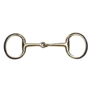 Anneaux plats de mors olive en cyprium pour cheval Feeling
