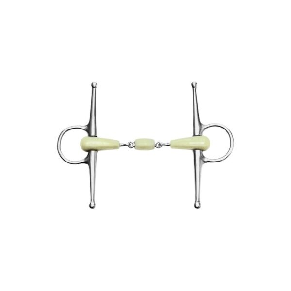 Mors aiguille pour cheval flexi double brisure Feeling