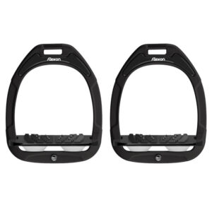 Étriers Green Composite Incliné Ultra-grip Noir/Noir/Blanc Flex-On