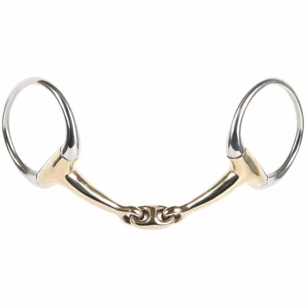 Mors olive pour cheval double brisure anatomique Harry's Horse