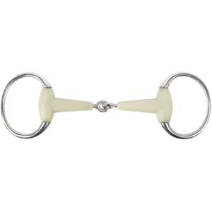 Mors olive pour cheval simple brisure Harry's Horse Apple