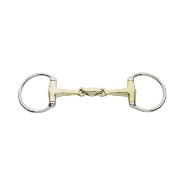 Mors olive pour cheval à double brisure Kavalkade KavalBit 12 mm