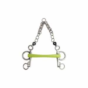 Pelham pour cheval droit branches courtes Metalab Flexi Soft