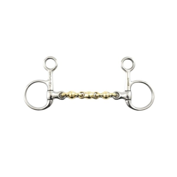 Mors baucher pour cheval en laiton waterford Premier Equine