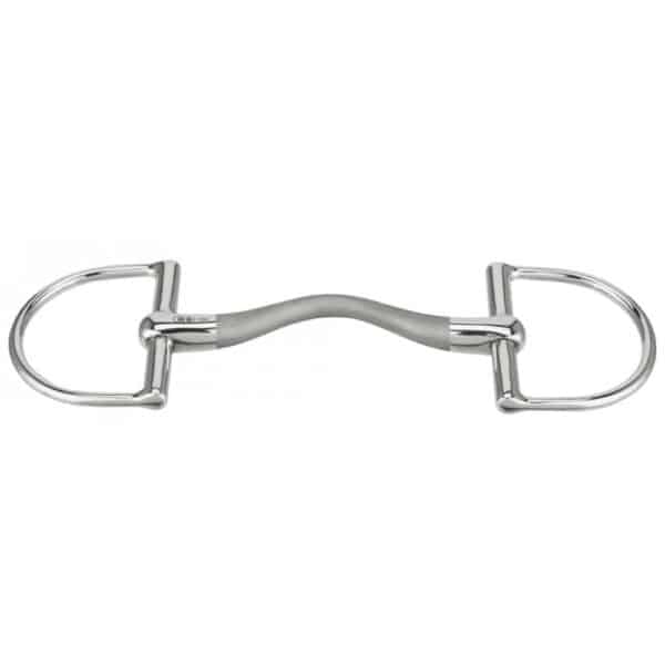 Mors 2 anneaux passage de langue pour cheval Sprenger Satinox